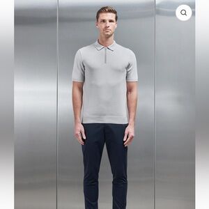 Arne Men's Gray Polo Shirt